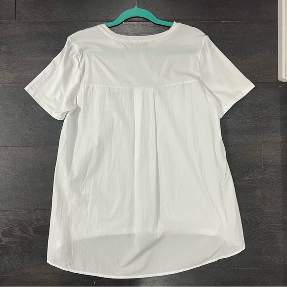 Zara Oscar Wild quote t shirt, with freedom, flowers, books and the moon… - Picture 3 of 6